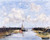 Trouville, The Jettys, Low Tide `1`1 By Eugene Louis Boudin By Eugene Louis Boudin